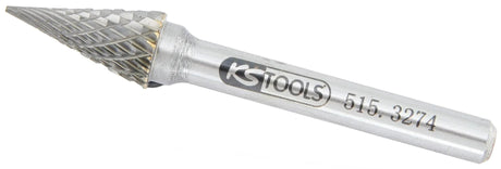 Ks Tools ks-tools bavures stylo de fraisage conique à pointe hm.