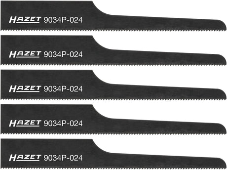Jeu de lames de scie sauteuse Hazet 9034p-024 5 . jeu de 5 lames de scie