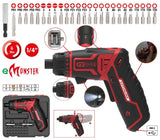 Ks Tools – tournevis sans fil Monster, jeu de forets sans fil 27 pièces.