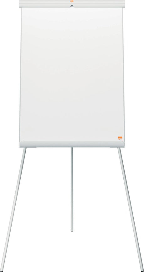 Tableau à feuilles mobiles en acier Nobo premium plus avec trépied - tableau blanc magnétique - 70 x 100 cm - blanc