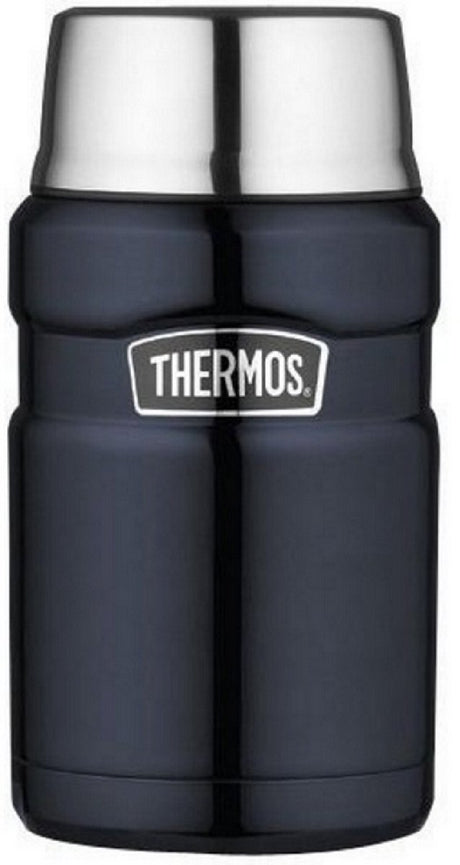 Thermos porte-aliments king noir mat 710 ml