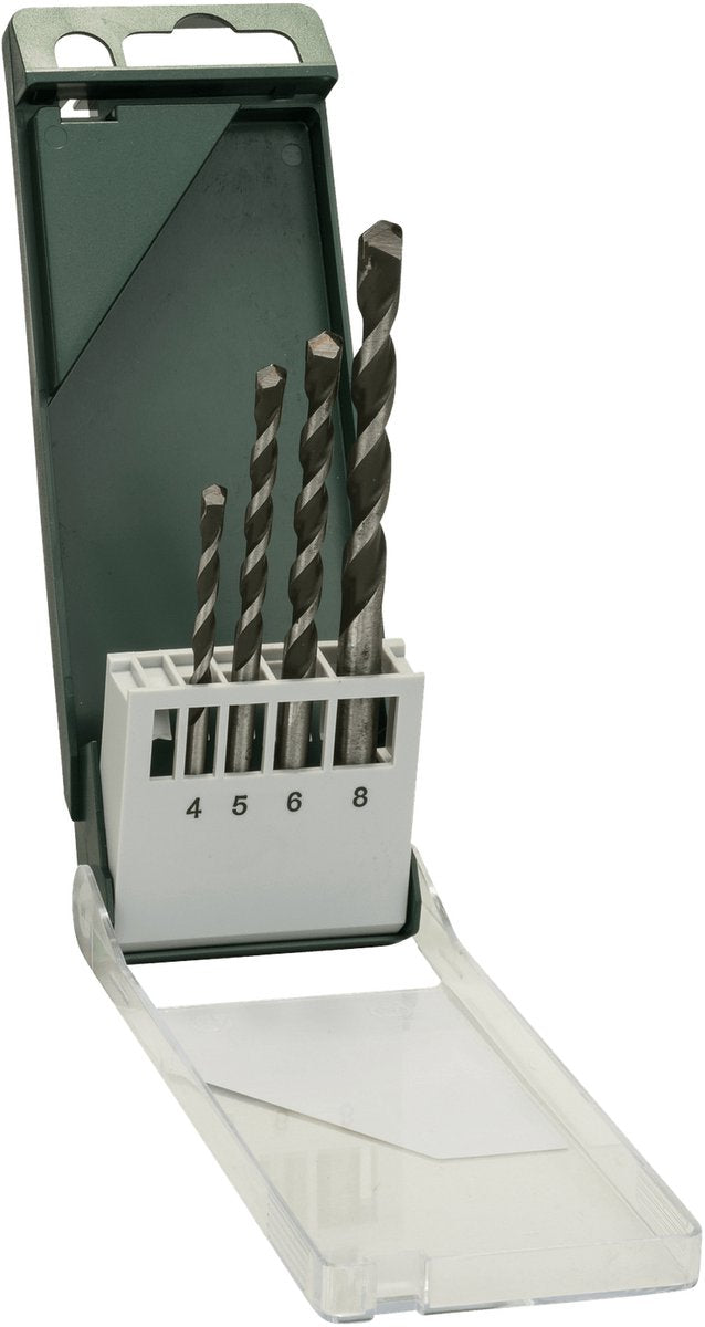Bosch - forets universels, jeu de 4 pièces 4,0x75 ; 5,0x85 ; 6,0x100 ; 8,0x120