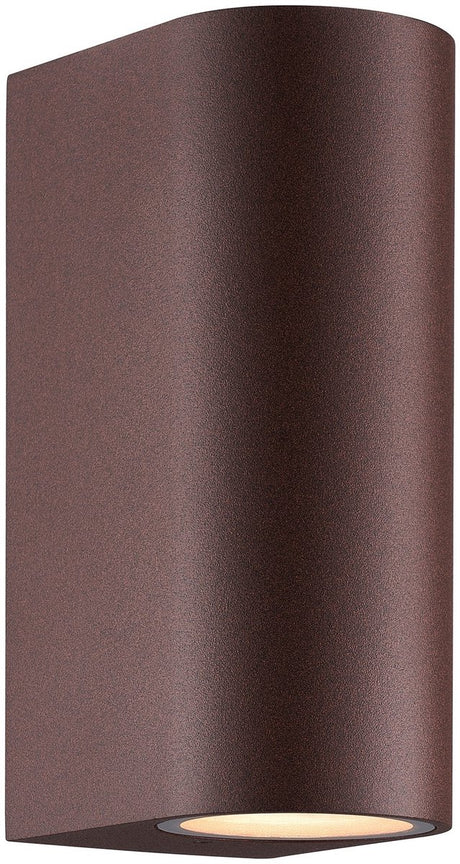 Nordlux -lampe d'extérieur-dion-double-gu10-rouille