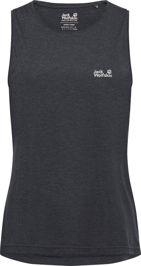 Jack wolfskin wildtrail débardeur w - - vêtements outdoor - polaires et pulls - t-shirt