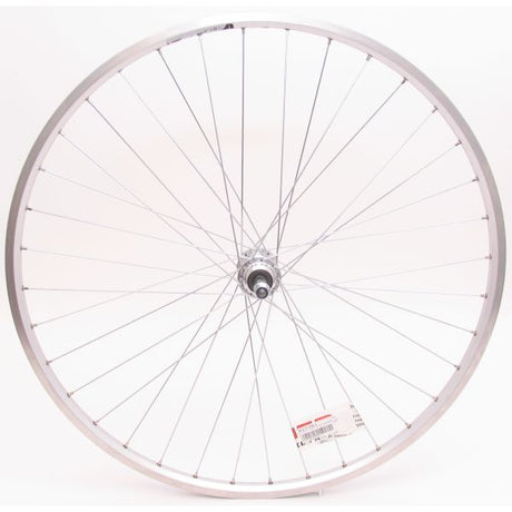 Roue arrière 28 x 1 4 ZAC19 Fixe à roue libre - Argent