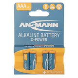 Pile alcaline X-power aaa lr03 4 pièces.