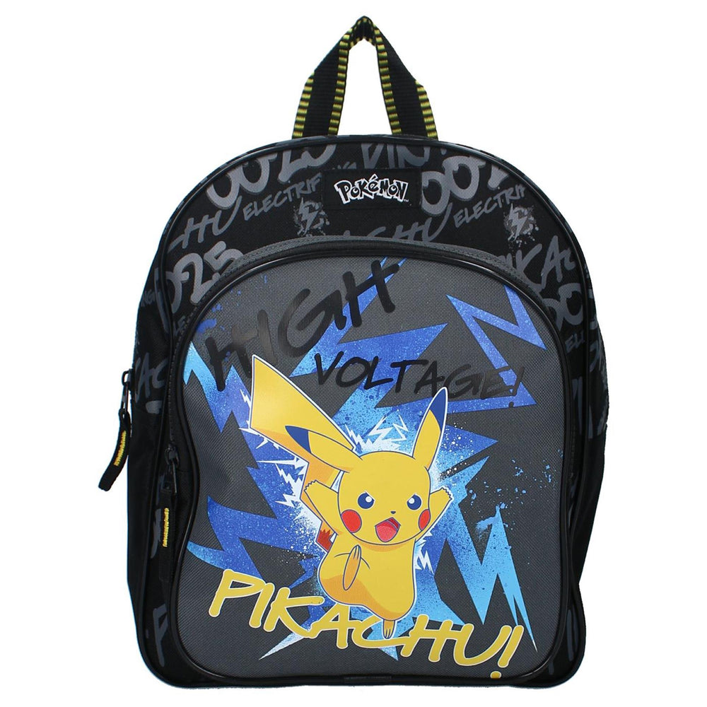 Vadobag sac à dos pokémon pikachu 30x25x11cm noir