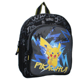 Vadobag sac à dos pokémon pikachu 30x25x11cm noir
