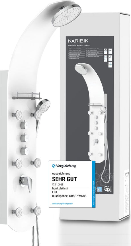 EISL EISL Colonne de douche avec mitigeur KARIBIK blanc