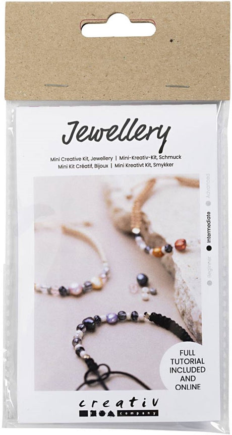Creativ company cc creative mini hobby set bijoux bracelet macramé