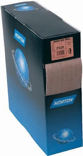 Norton papier de verre rotolo mousse rotolo mousse pro p800 115mmx25m