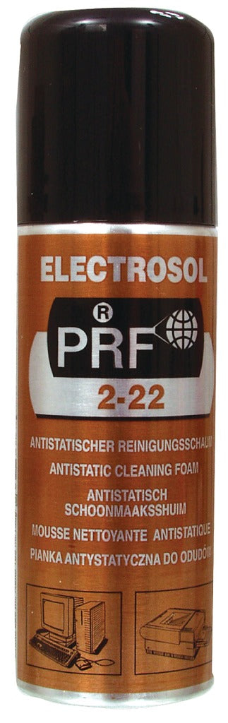 Taerosol PRF 22 220 ELECTOSOL ANTISTATISK RENGJØRINGS FOAM 220ML