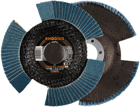 Rhodius disque à lamelles vision pro rondelles dentelées vision p 80 115x22,23