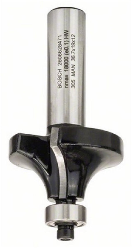 Bosch - fraises à profil arrondi 8 mm, r1 3 mm, l 10,5 mm, g 53 mm