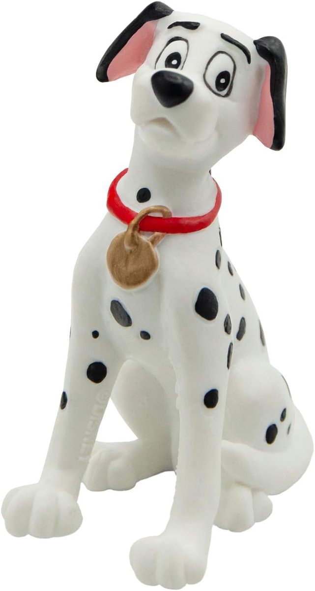 Bullyland 12513 – Figurine de jeu Disney Les 101 Dalmatiens avec pongo – design réaliste et détaillé – idéale comme figurine de gâteau, objet de collection ou cadeau joyeux pour les enfants à partir de 3 ans
