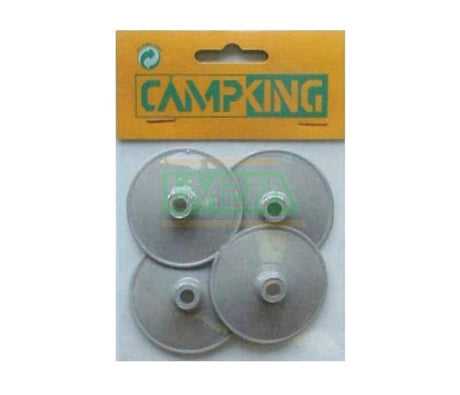 Camping 4x casquettes de pluie 50mm