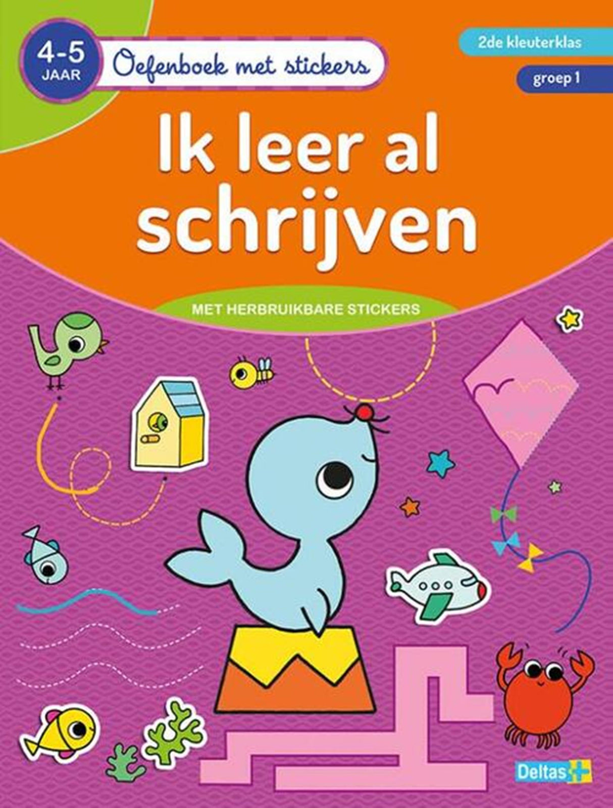 Cahier Deltas J'apprends déjà à écrire (4-5 ans)