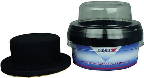 Profi color profi color control poudre contrôle poudre noire 100gr. y compris tampons