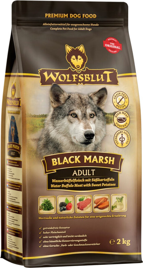 Wolfsblut nourriture pour chien adulte marais noir 2 kg