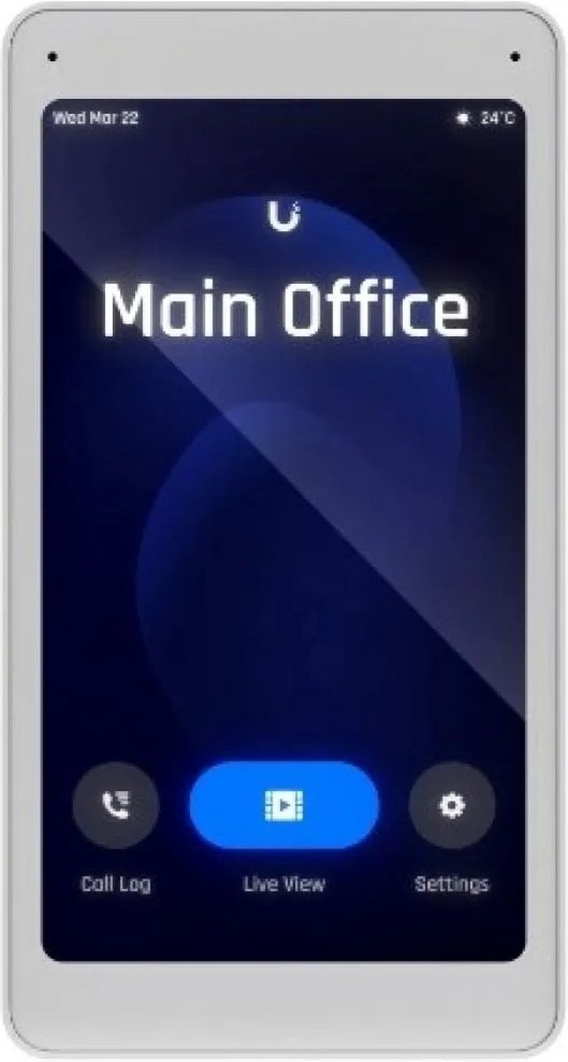 Visionneuse d'interphone Ubiquiti ua - écran d'interphone blanc