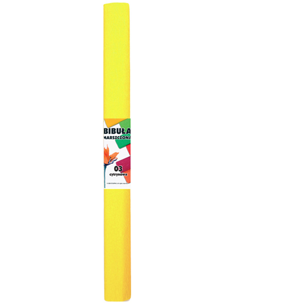 Papier crépon citron