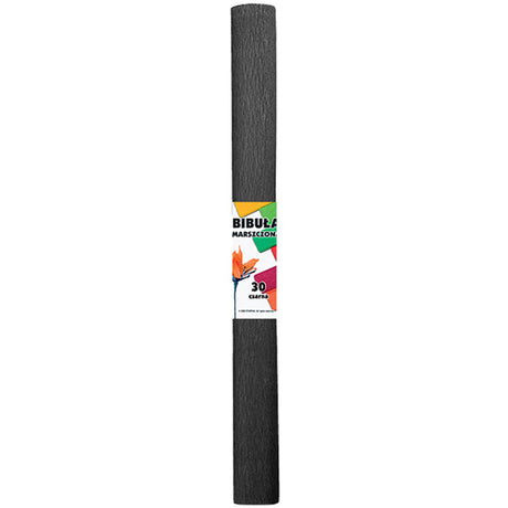 Papier crépon noir