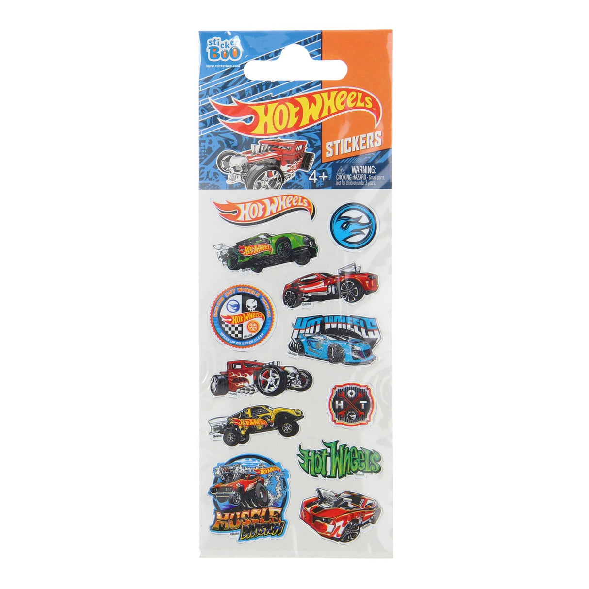 Feuille d’autocollants Hot Wheels
