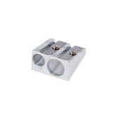 Taille-crayon double en métal, 12 pcs.