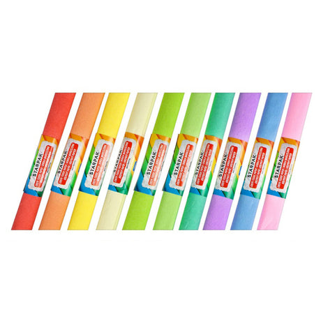 Pastel en papier crépon, 10 pcs.