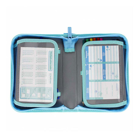 Trousse à crayons remplie chat, 25 pcs.