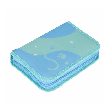 Trousse à crayons remplie chat, 25 pcs.
