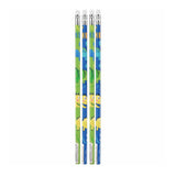 Crayon HB avec gomme dinosaure, 4 pcs.
