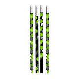 Crayons avec gomme football - 4 pcs.