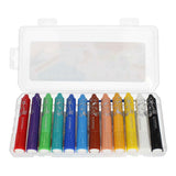 Crayons rotatifs doux et soyeux, 12 couleurs