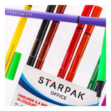 Fineliner rond 0,4 mm, 6 pcs.