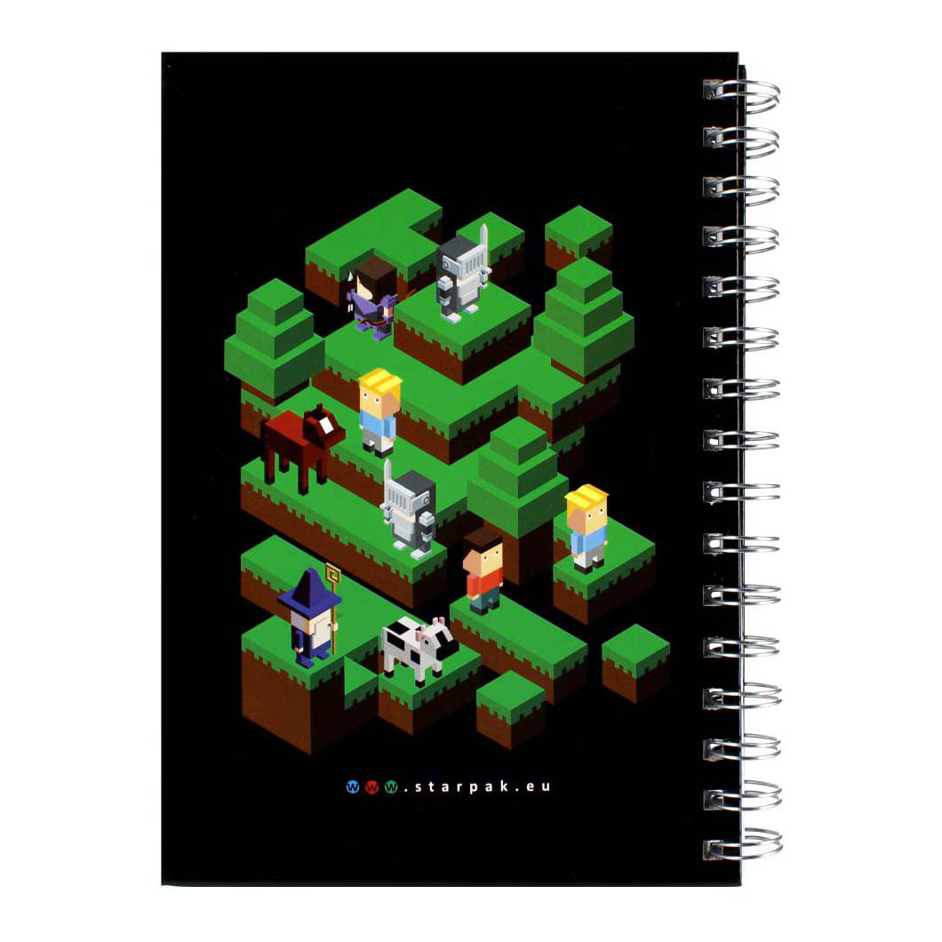 Cahier de jeu à spirale, a5