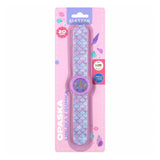 Règle de bracelet slap avec gomme fille