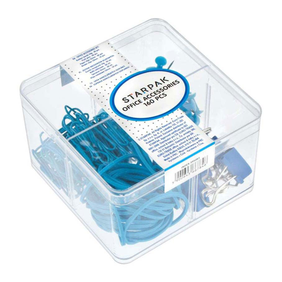 Accessoires de bureau, 160 pcs.