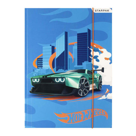 Dossier à élastiques A4 Hot Wheels