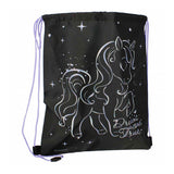 Sac de sport licorne noir