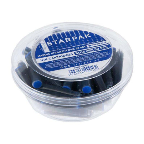 Cartouches d'encre bleues, 50 pcs.