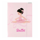 Dossier avec élastique A4 ballet
