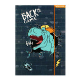 Dossier avec élastique A4 skate dino