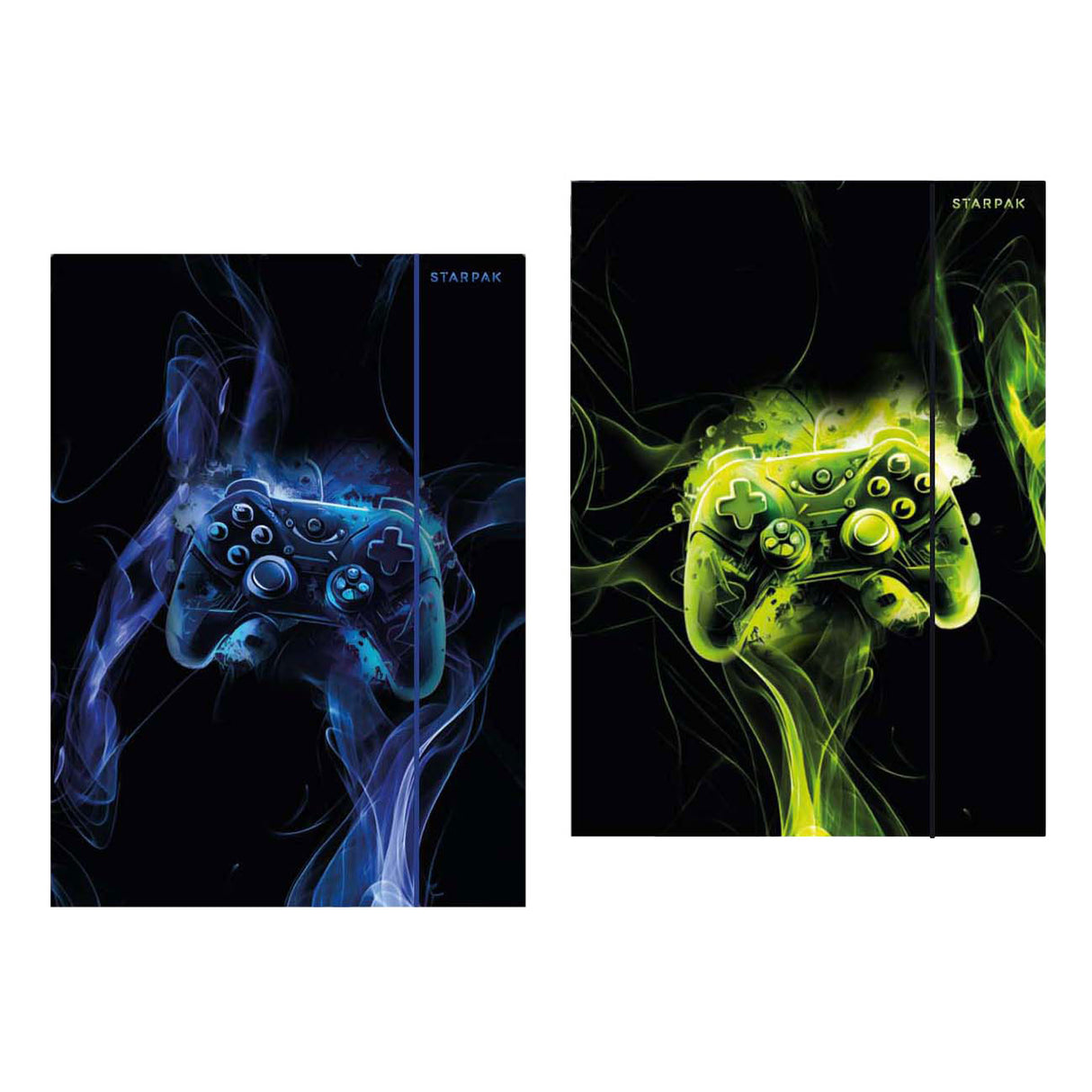 Dossier avec élastique A4 gamer