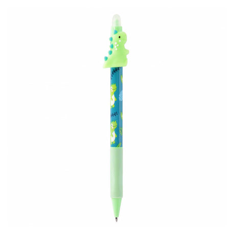 Stylo gel effaçable dinosaure