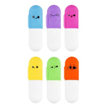 Mini surligneurs parfumés, mélange de couleurs, 48 ​​pièces.