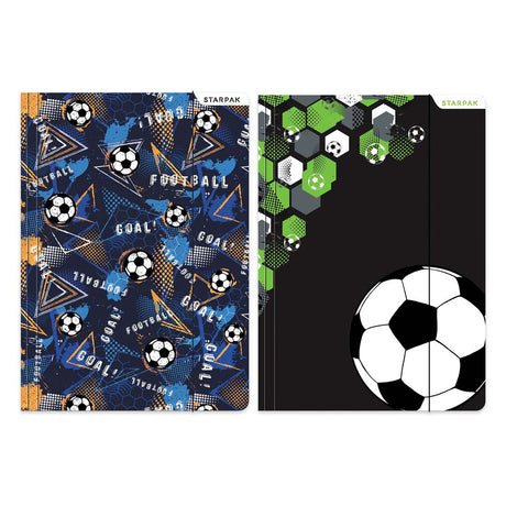 Dossier avec élastique A4 imprimé football