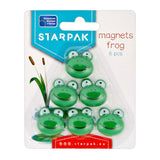 Aimants grenouille, 6 pcs.