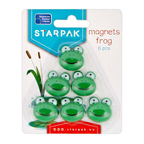 Aimants grenouille, 6 pcs.