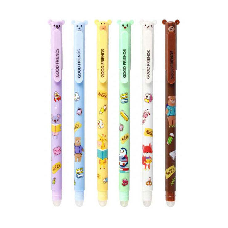 Stylo effaçable ours en peluche